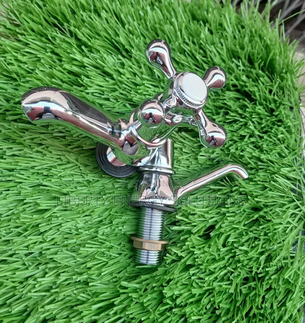 Chrome-Plated Pillar Tap - 1