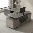 2400mm Executive L-Shaped Office Desk - 3