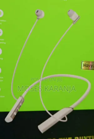 Oraimo Necklace Lite Bluetooth Neckband - Nyeusi/Kijani