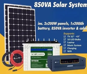 Luminous 850VA Full Solar System Kit