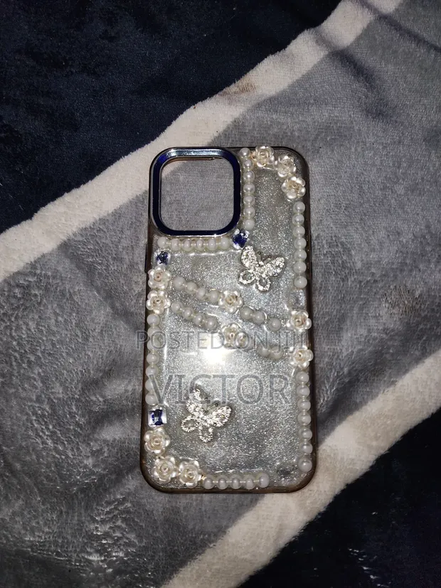 iPhone 16 Pro Max Soft Phone Cover Decorated - 1