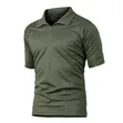 Outdoor Tactical Hiking Zip T-Shirt - 1