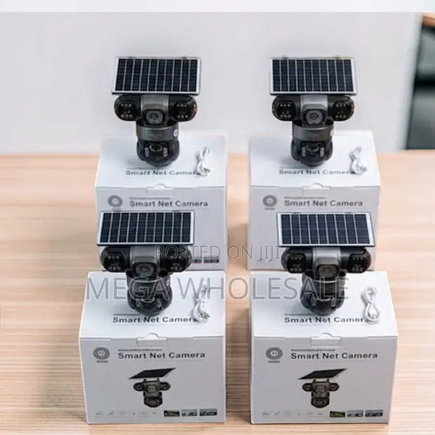V380 Pro 20MP 4G PTZ Triple Lens Solar Camera - 1