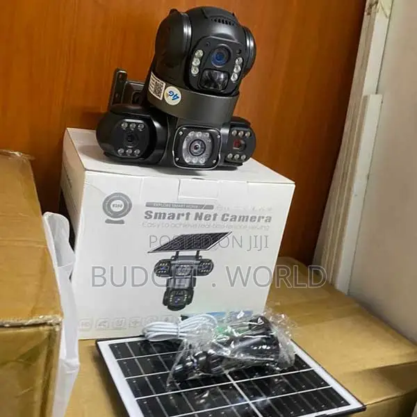 Solar V380 Pro 12MP 4G PTZ Kamera ya Usalama - 1