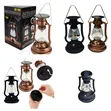 Solar Vintage Hand Crank Lamp - 1