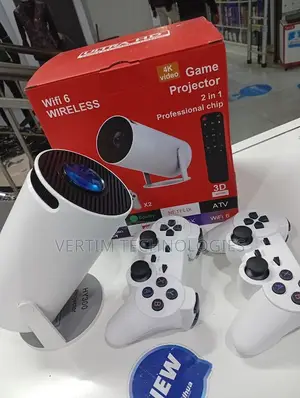 Hy300 3D Game Projector na Kidhibiti - Sinema Nyumbani