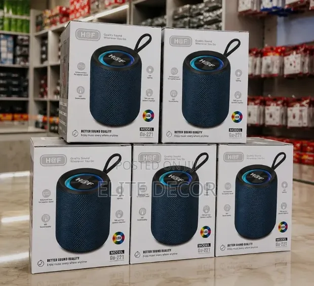 Rechargeable Bluetooth Speaker GU-221 - 1