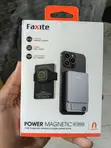 Faxite Magnetic W10PRO 10,000mAh Wireless Power Bank 15W - 1