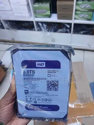 6TB WD HDD ya CCTV kwa Usajili wa Saa 24/7