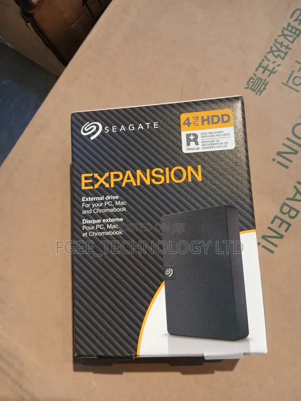 Seagate External Hard Drive 4TB - 1