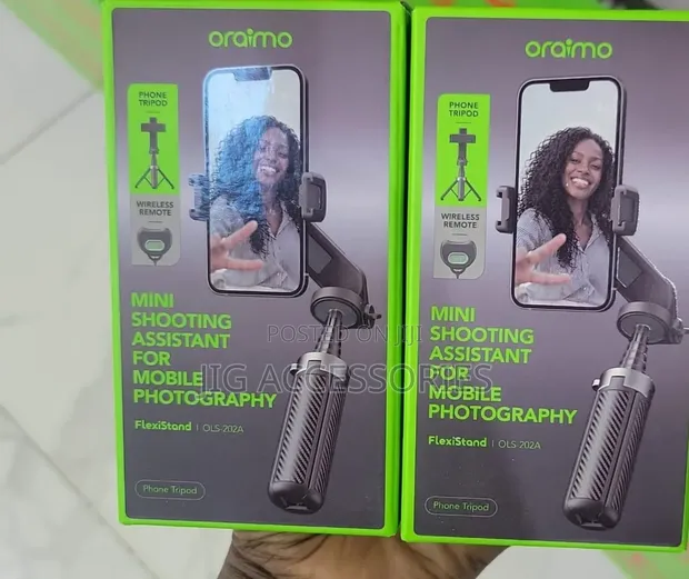 Oraimo Mini Phone Tripod with Remote - 1