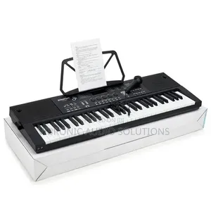 61-Key Electronic Keyboard with Microphone