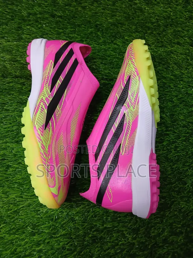 Kids Adidas F50 Hyperfast Football Trainers - Turf Sole - 1