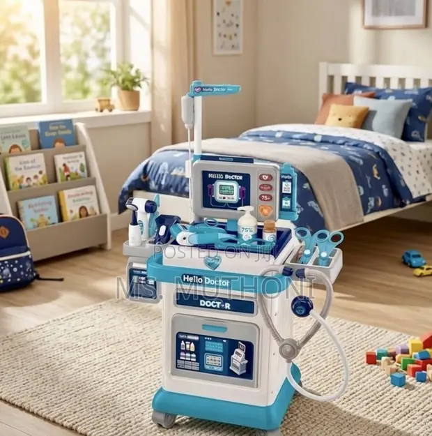37-Piece Electronic Pediatrician Center Playset - 1