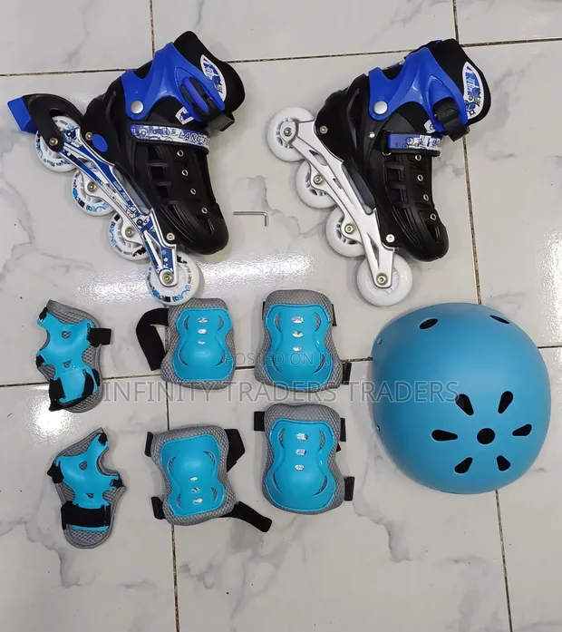 Bodyfit Roller Skates Full Set - 1