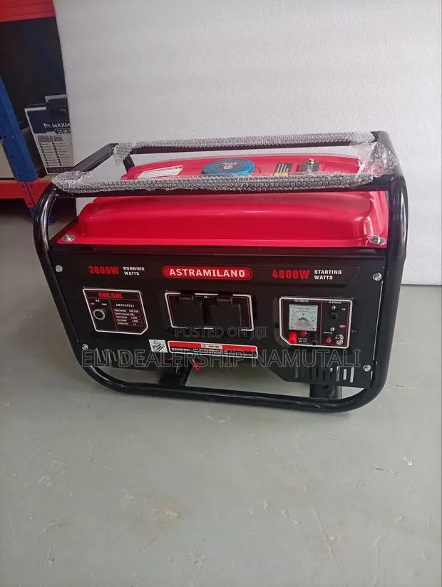 Astramilano 3.8kW Petrol Generator 8HP - 4.0kVA Nguvu ya Kuanzia - 1