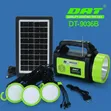 DAT DT-9036B Solar Lighting System with FM Radio & Bluetooth - 1