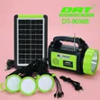 DAT DT-9036B Solar Lighting System with FM Radio & Bluetooth - 2