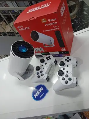 HY300 Pro+ Projector ya Android ya Michezo ya Kubahatisha 2-in-1