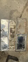 Vibanda vya Namba za Gari Vilivyotumika - 4 Pcs - 1