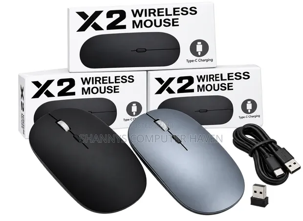 2.4GHz Wireless Charging Mouse - Silent Rechargeable - 1