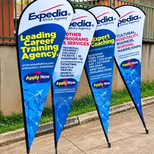 Uchapishaji wa Bendera za Teardrop