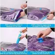 6pcs Vacuum Storage Bags with Suction Pump - 2