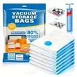 6pcs Vacuum Storage Bags with Suction Pump - 3