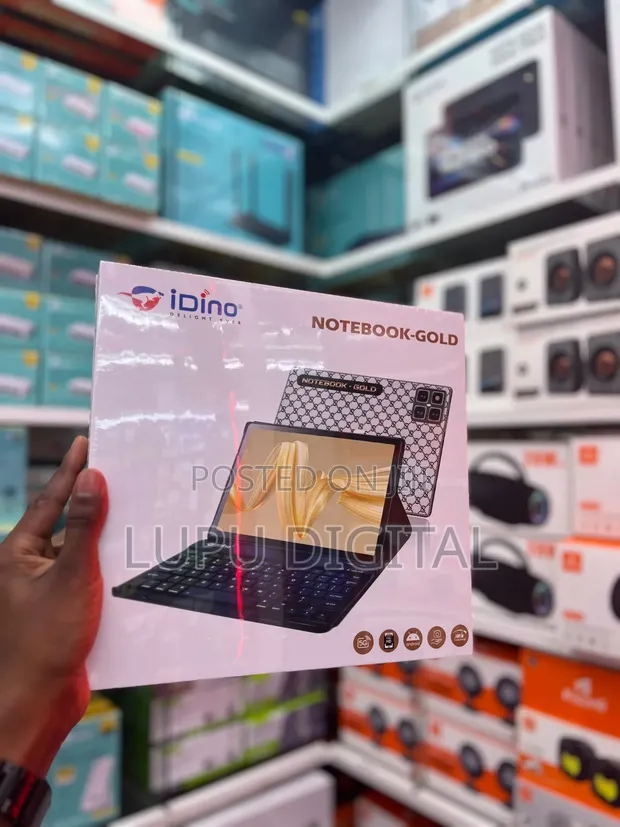 Idino Notebook Gold Mpya 10-inch 12GB RAM 512GB Hifadhi - 1