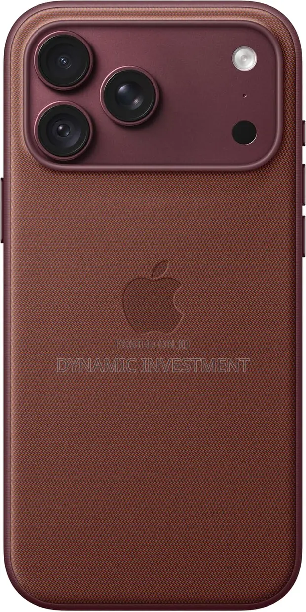 Apple iPhone 18 Pro TechWoven Case - Burgundy - 1