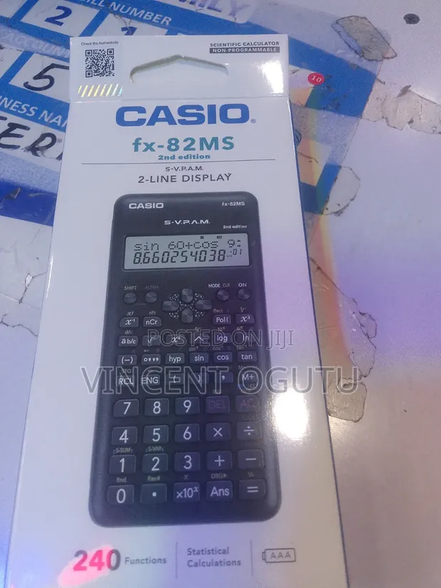 Casio fx-82MS Scientific Calculator - 1