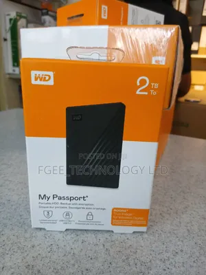 WD My Passport 2TB External HDD