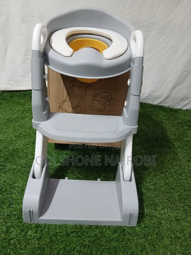 Baby Potty Training Seat with Safety Handles - 1