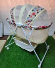 Baby Foldable Bassinet with Wheels - 2