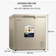 Ecomax Chest Freezer 169 Liters BD-169l - 1