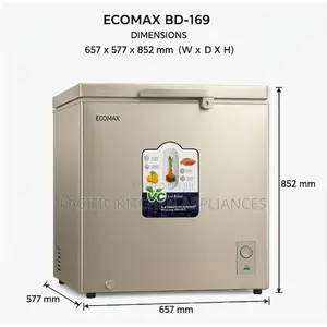 Ecomax Chest Freezer 169 Liters BD-169l