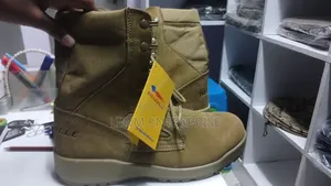 Tactical Outdoor Long Boots - Brown