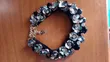 Beaded Floral Statement Necklace and Earrings Set - 2