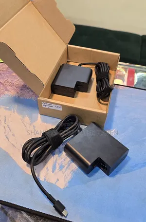 HP USB-C 65W Adapter ya Laptop Halisi
