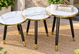 Luxury 3-in-1 Executive Marble Table - 1