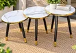 Luxury 3-in-1 Executive Marble Table - 2