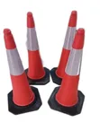 Konii ya Trafiki ya Kuakisi Mwanga (50cm, 75cm, 100cm) - 1