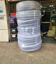 3" Clear PVC Suction Hose with Steel Wire Reinforcement - 1
