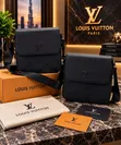 Men's Louis Vuitton Sling Bag - Black - 2