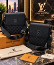 Men's Louis Vuitton Sling Bag - Black - 3