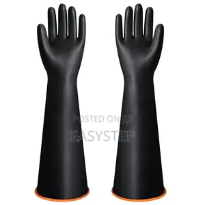 22" Chemical Resistant Rubber Gloves