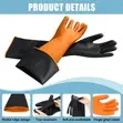 22" Chemical Resistant Rubber Gloves - 3