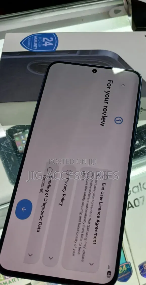 Samsung Galaxy A57 256GB Mpya Nyeusi - 1