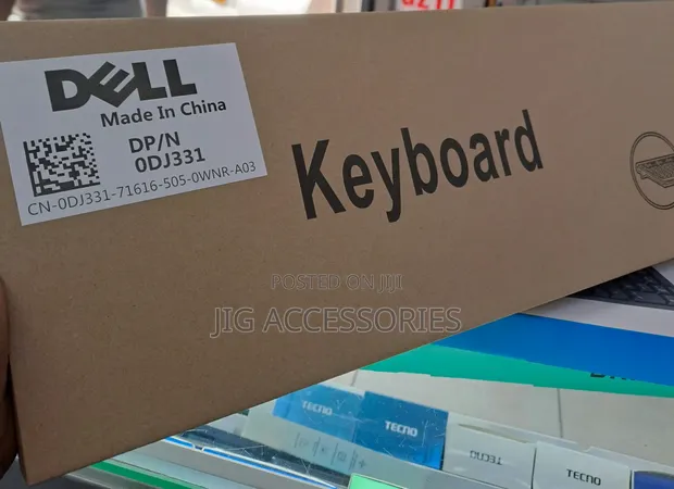 Dell Keyboard Wired - Mpya Kabisa - 1