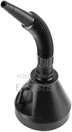 Rollinson Black Flexible Funnel with Filter